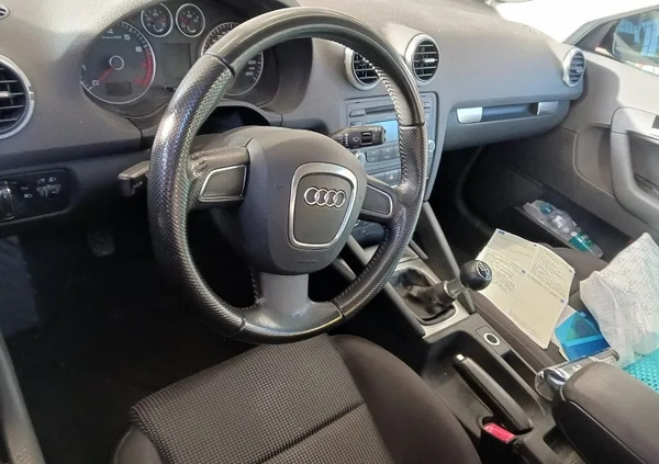 Audi A3 cena 15900 przebieg: 112000, rok produkcji 2008 z Żabno małe 67